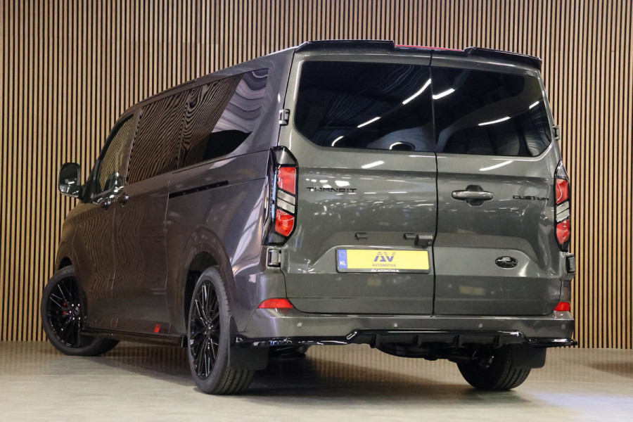 Ford Transit Custom 300 2.0 TDCI 170PK L2H1 DC LIMITED | L+R Schuifdeur | Dubbel Cabine | ACC | Blind Spot | Navigatie | Camera | CarPlay | Lane Ass Raptor Edition | Trekhaak | 6-Zitter | Verlengde fabrieksgarantie tot 09-2029