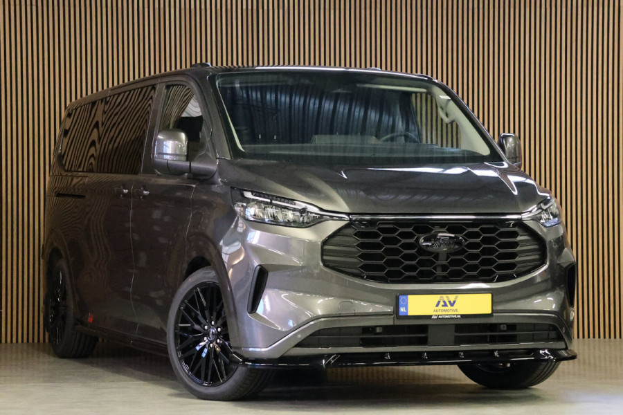 Ford Transit Custom 300 2.0 TDCI 170PK L2H1 DC LIMITED | L+R Schuifdeur | Dubbel Cabine | ACC | Blind Spot | Navigatie | Camera | CarPlay | Lane Ass Raptor Edition | Trekhaak | 6-Zitter | Verlengde fabrieksgarantie tot 09-2029