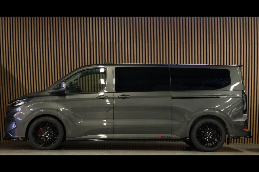 Ford Transit Custom 300 2.0 TDCI 170PK L2H1 DC LIMITED | L+R Schuifdeur | Dubbel Cabine | ACC | Blind Spot | Navigatie | Camera | CarPlay | Lane Ass Raptor Edition | Trekhaak | 6-Zitter | Verlengde fabrieksgarantie tot 09-2029