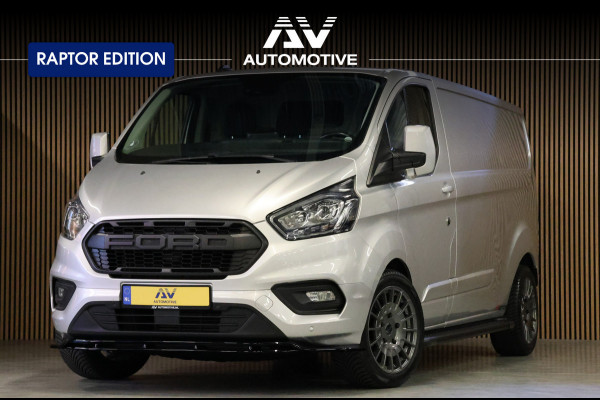 Ford Transit Custom 300 2.0 TDCI L2H1 Raptor Edition | CarPlay | Navigatie | Camera | Stoelverwarming | Dodehoek detector | DAB | 3-Zitter | Dealer onderhouden | Nieuwe APK