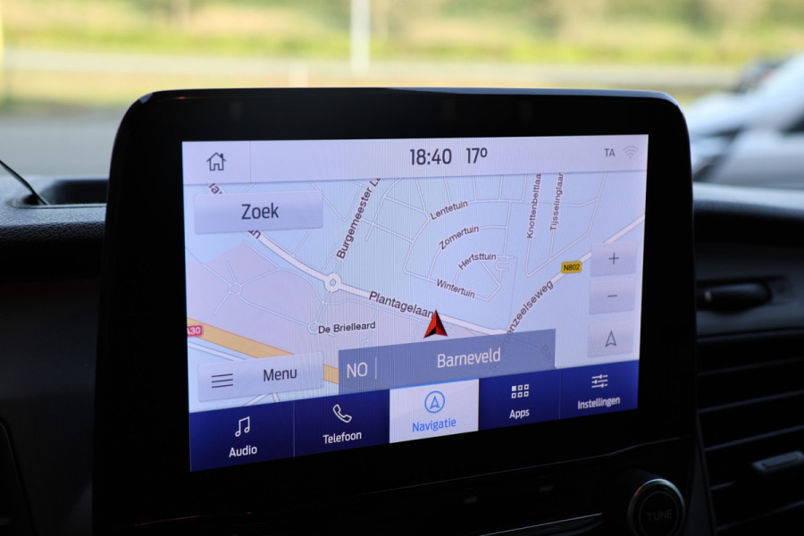 Ford Transit Custom 300 2.0 TDCI L2H1 Raptor Edition | CarPlay | Navigatie | Camera | Stoelverwarming | Dodehoek detector | DAB | 3-Zitter | Dealer onderhouden | Nieuwe APK