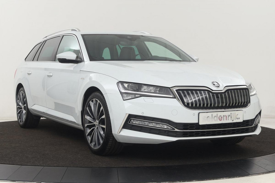 Škoda Superb 1.4 TSI iV Laurin & Klement | Standkachel | Trekhaak | Adaptive cruise | Leder | Sfeerverlichting | Stoel & stuurverwarming | Camera | Carplay | Virtual Cockpit | Achterbankverwarming | PHEV
