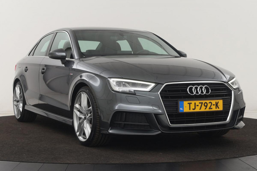 Audi A3 1.0 TFSI Sport S Line Edition | Half leder | Sportstoelen | Full LED | Climate control | Navigatie | Cruise control | Parkeerhulp | Bluetooth