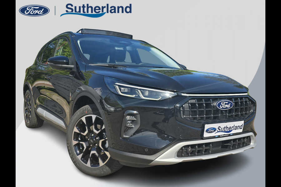 Ford Kuga 2.5 PHEV Active X | Panoramadak + Technology Pack + Winter Pack + Wegklapbare trekhaak + 19 inch lichtmetalen velgen +  Reservewiel | Agate black | Prijs incl. 4.000 Ford voordeel