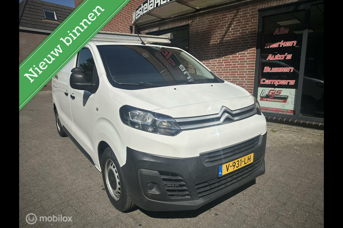 Citroën Jumpy bestel 2.0 BlueHDI 120 Business M S&S Citroën Jumpy bestel 2.0 BlueHDI 120 Business M S&S