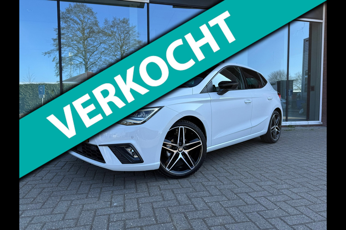 Seat Ibiza 1.0 TSI FR Business Intense - Navi - LED - Winterpakket - Climate - Alcantara - Org.NL Seat Ibiza 1.0 TSI FR Business Intense - Navi - LED - Winterpakket - Climate - Alcantara - Org.NL