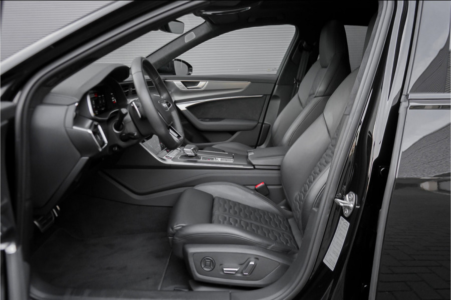Audi RS6 Avant TFSI Quattro Dynamic+ Pano B&O Keramisch ACC HUD Stoelventilatie Alcantara Hemel
