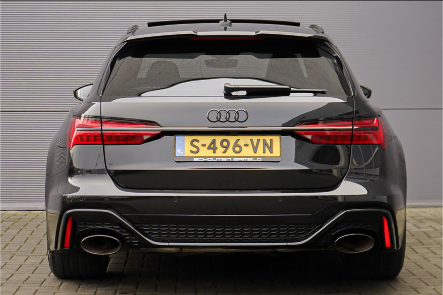 Audi RS6 Avant TFSI Quattro Dynamic+ Pano B&O Keramisch ACC HUD Stoelventilatie Alcantara Hemel