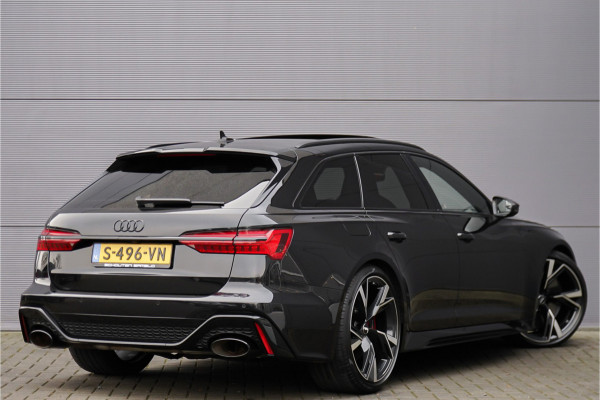 Audi RS6 Avant TFSI Quattro Dynamic+ Pano B&O Keramisch ACC HUD Stoelventilatie Alcantara Hemel