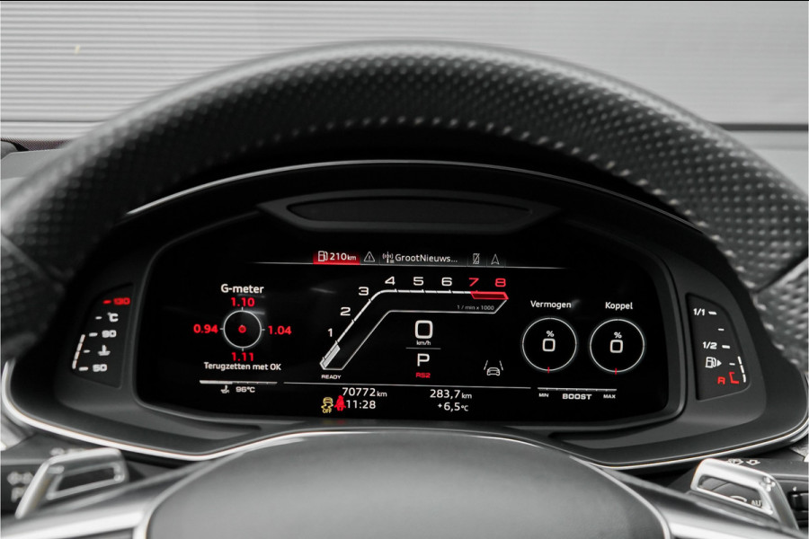 Audi RS6 Avant TFSI Quattro Dynamic+ Pano B&O Keramisch ACC HUD Stoelventilatie Alcantara Hemel