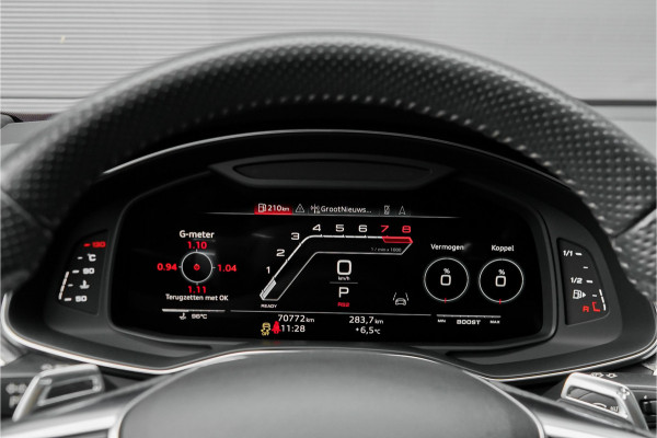 Audi RS6 Avant TFSI Quattro Dynamic+ Pano B&O Keramisch ACC HUD Stoelventilatie Alcantara Hemel