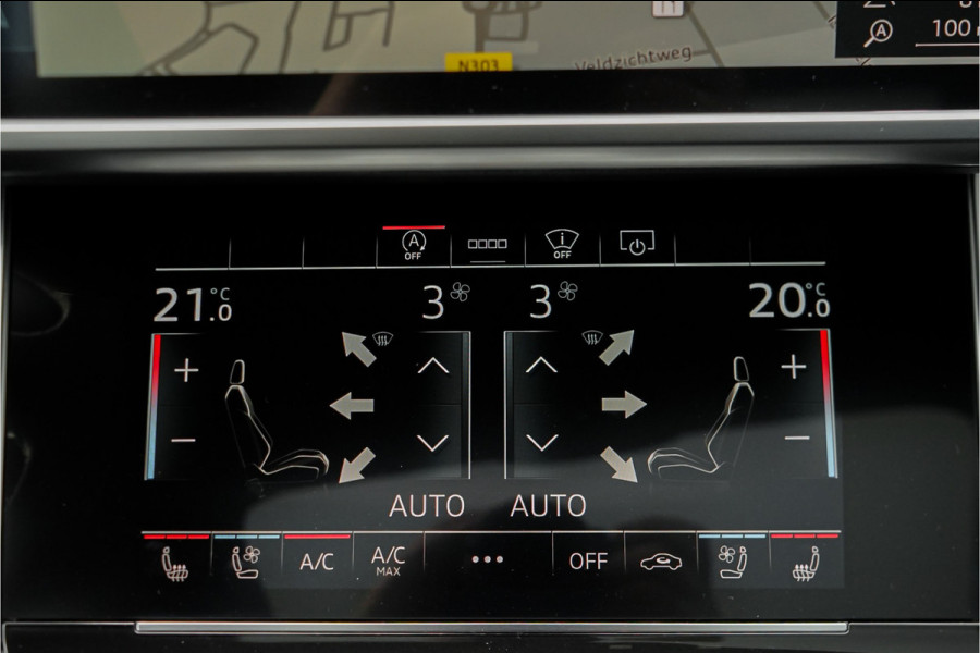 Audi RS6 Avant TFSI Quattro Dynamic+ Pano B&O Keramisch ACC HUD Stoelventilatie Alcantara Hemel