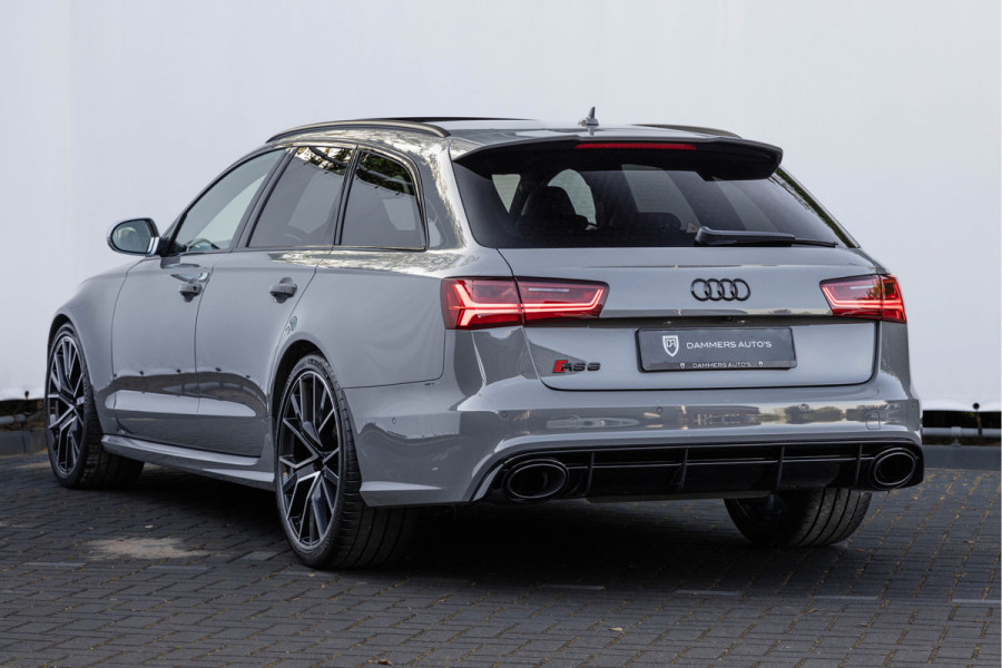Audi RS6 Avant 4.0 TFSI 605pk Quattro Performance Dynamic plus Keramisch HuD Pano Milltek