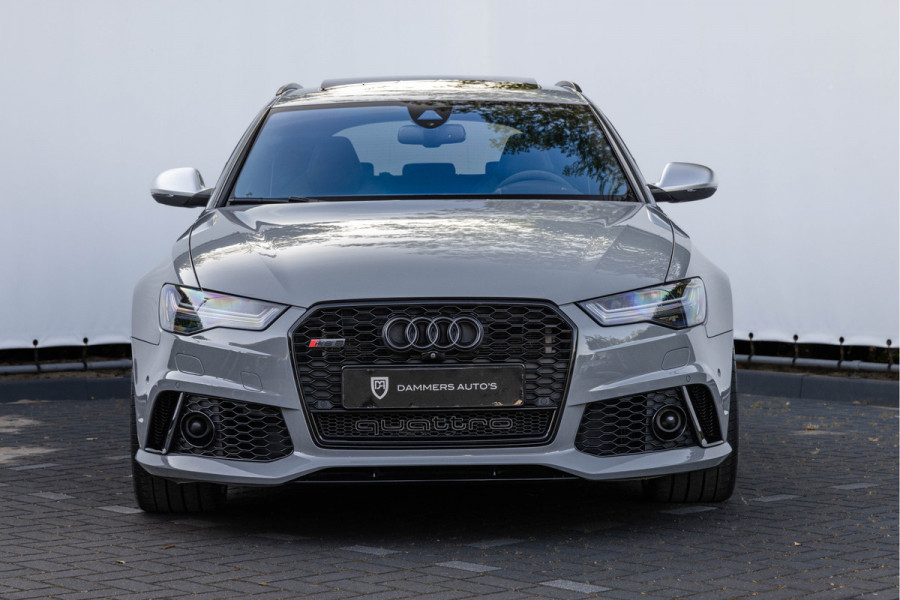 Audi RS6 Avant 4.0 TFSI 605pk Quattro Performance Dynamic plus Keramisch HuD Pano Milltek