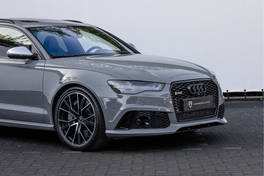 Audi RS6 Avant 4.0 TFSI 605pk Quattro Performance Dynamic plus Keramisch HuD Pano Milltek