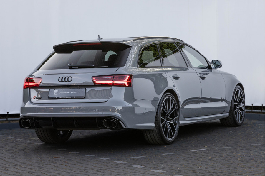 Audi RS6 Avant 4.0 TFSI 605pk Quattro Performance Dynamic plus Keramisch HuD Pano Milltek