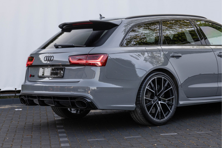 Audi RS6 Avant 4.0 TFSI 605pk Quattro Performance Dynamic plus Keramisch HuD Pano Milltek