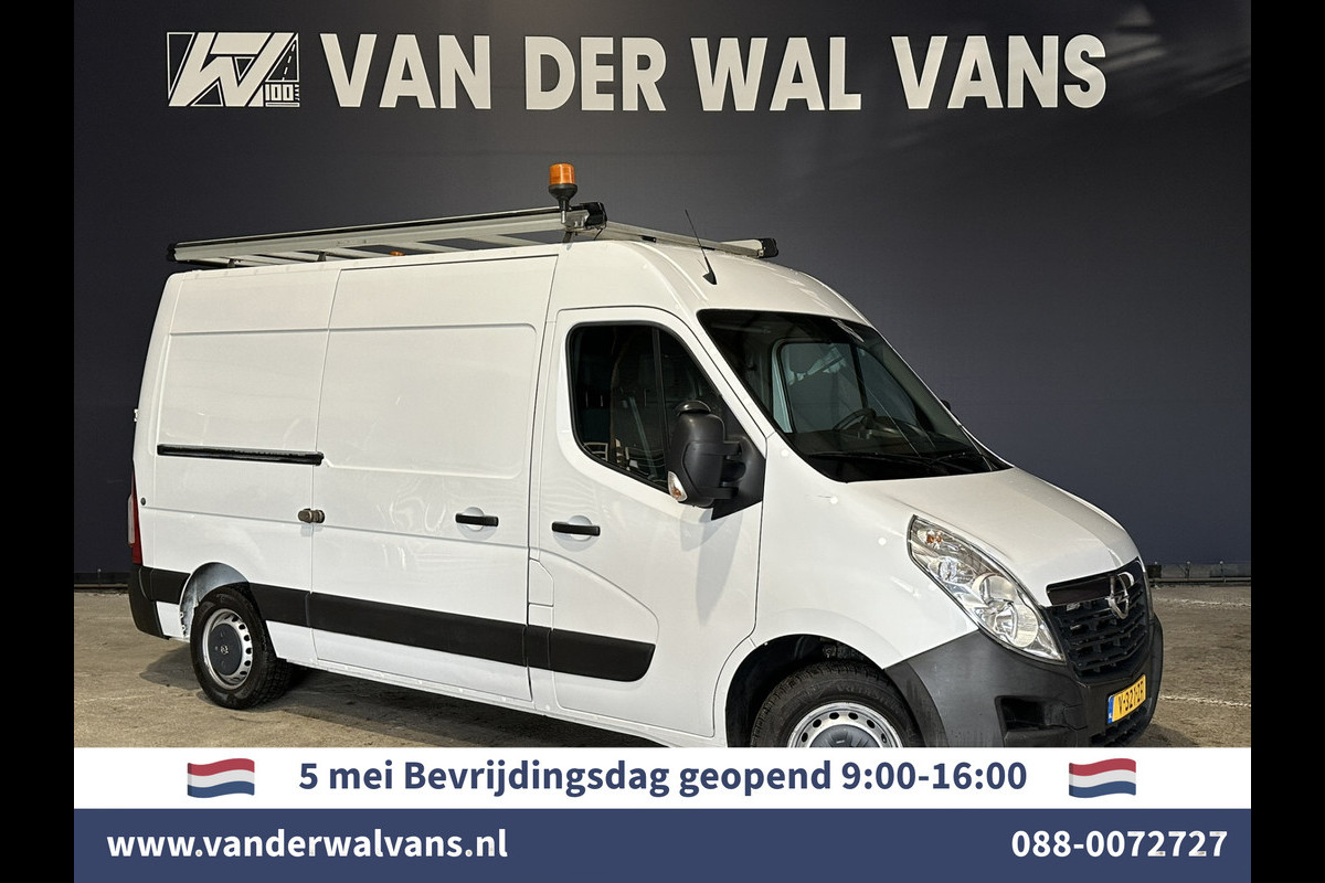 Opel Movano 2.3 CDTI 145pk L2H2 inrichting Euro6 ** Airco | Omvormer | Navigatie | Imperiaal | Camera | Trap Cruisecontrol, 2500kg Trekhaak, Parkeersensoren, Bijrijdersbank Opel Movano 2.3 CDTI 145pk L2H2 inrichting Euro6 ** Airco | Omvormer | Navigatie | Imperiaal | Camera | Trap Cruisecontrol, 2500kg Trekhaak, Parkeersensoren, Bijrijdersbank