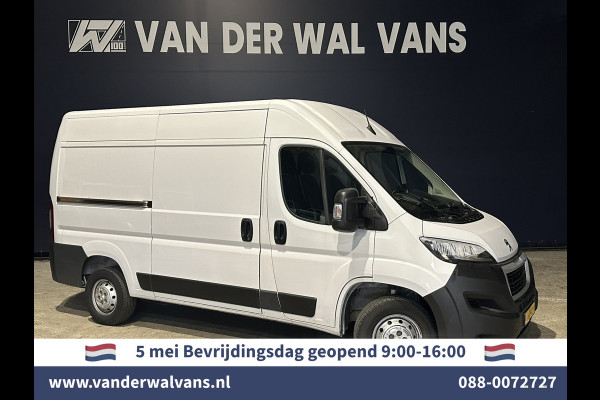 Peugeot Boxer 2.2 BlueHDi 120pk L2H2 Euro6 ** Airco | 2500kg Trekhaak | Cruisecontrol | Parkeersensoren Bijrijdersbank