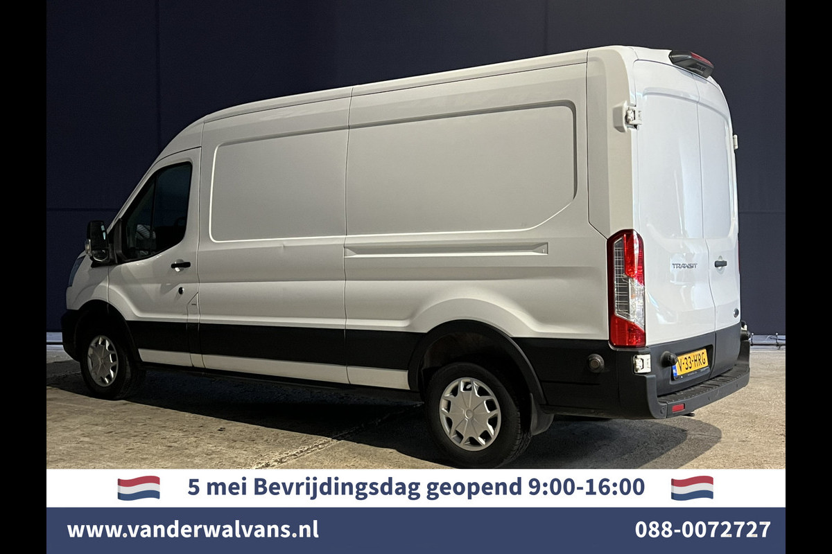 Ford Transit 2.0 TDCI 131pk L3H2 Euro6 Airco | Camera | Navigatie | Apple Carplay | LED | Cruisecontrol Parkeersensoren, Stoelverwarming, Verwarmde voorruit, Bijrijdersbank