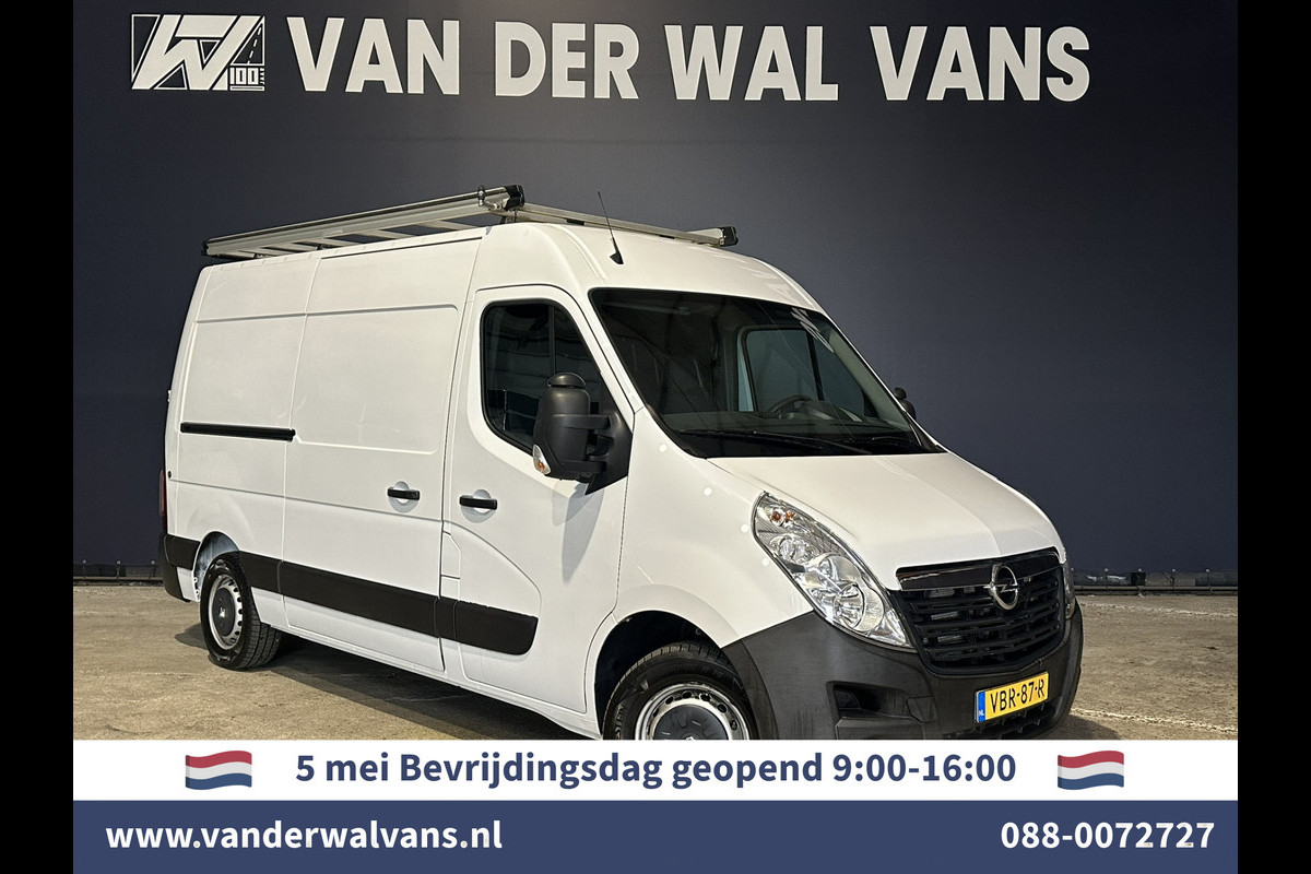 Opel Movano 2.3 CDTI 146pk L2H2 inrichting Euro6 Airco | Imperiaal | Omvormer | Camera | 2500kg Trekhaak Navigatie, Cruisecontrol, Trap, Parkeersensoren, Bijrijdersbank Opel Movano 2.3 CDTI 146pk L2H2 inrichting Euro6 Airco | Imperiaal | Omvormer | Camera | 2500kg Trekhaak Navigatie, Cruisecontrol, Trap, Parkeersensoren, Bijrijdersbank