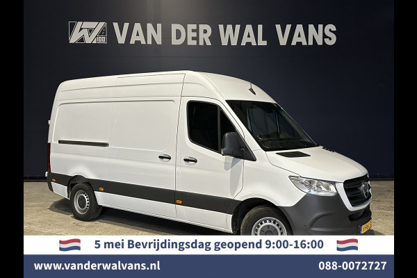 Mercedes-Benz Sprinter 317 CDI 170pk 9G-Tronic Automaat L2H2 Fabrieksgarantie Euro6 Airco | Camera | Navigatie Cruisecontrol, Stoelverwarming, Parkeersensoren, Bijrijdersbank