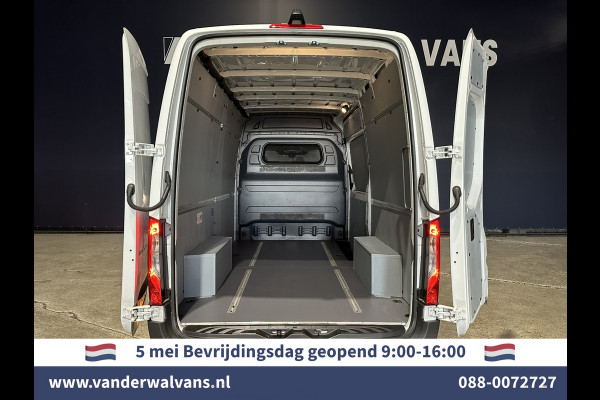 Mercedes-Benz Sprinter 317 CDI 170pk 9G-Tronic Automaat L2H2 Fabrieksgarantie Euro6 Airco | Camera | Navigatie Cruisecontrol, Stoelverwarming, Parkeersensoren, Bijrijdersbank