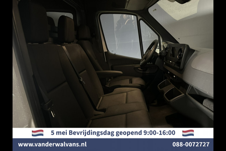 Mercedes-Benz Sprinter 317 CDI 170pk 9G-Tronic Automaat L2H2 Fabrieksgarantie Euro6 Airco | Camera | Navigatie Cruisecontrol, Stoelverwarming, Parkeersensoren, Bijrijdersbank