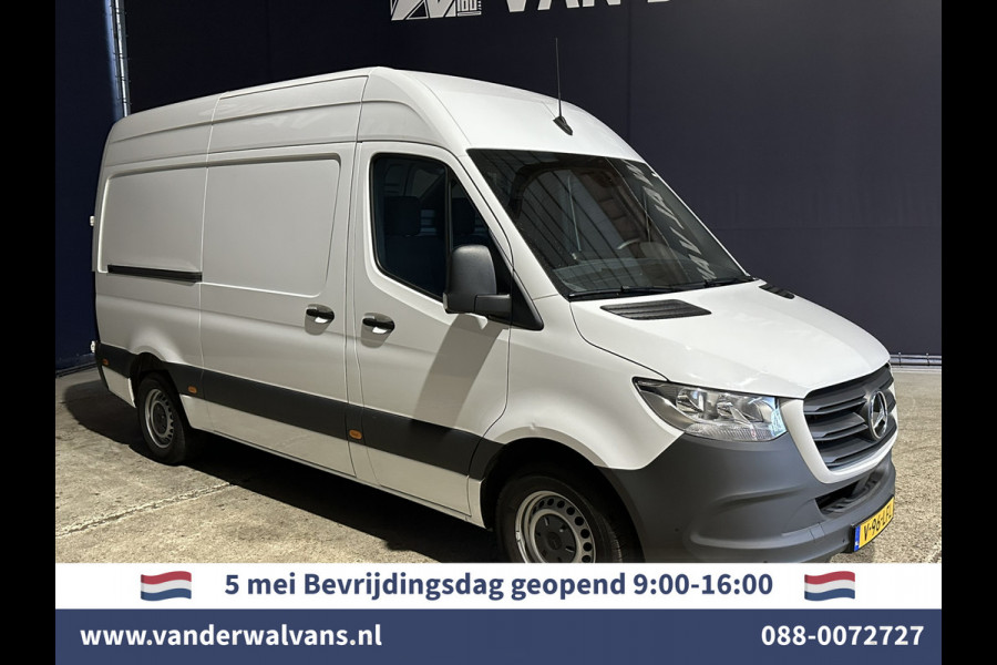 Mercedes-Benz Sprinter 317 CDI 170pk 9G-Tronic Automaat L2H2 Fabrieksgarantie Euro6 Airco | Camera | Navigatie Cruisecontrol, Stoelverwarming, Parkeersensoren, Bijrijdersbank