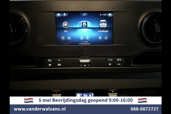 Mercedes-Benz Sprinter 317 CDI 170pk 9G-Tronic Automaat L2H2 Fabrieksgarantie Euro6 Airco | Camera | Navigatie Cruisecontrol, Stoelverwarming, Parkeersensoren, Bijrijdersbank