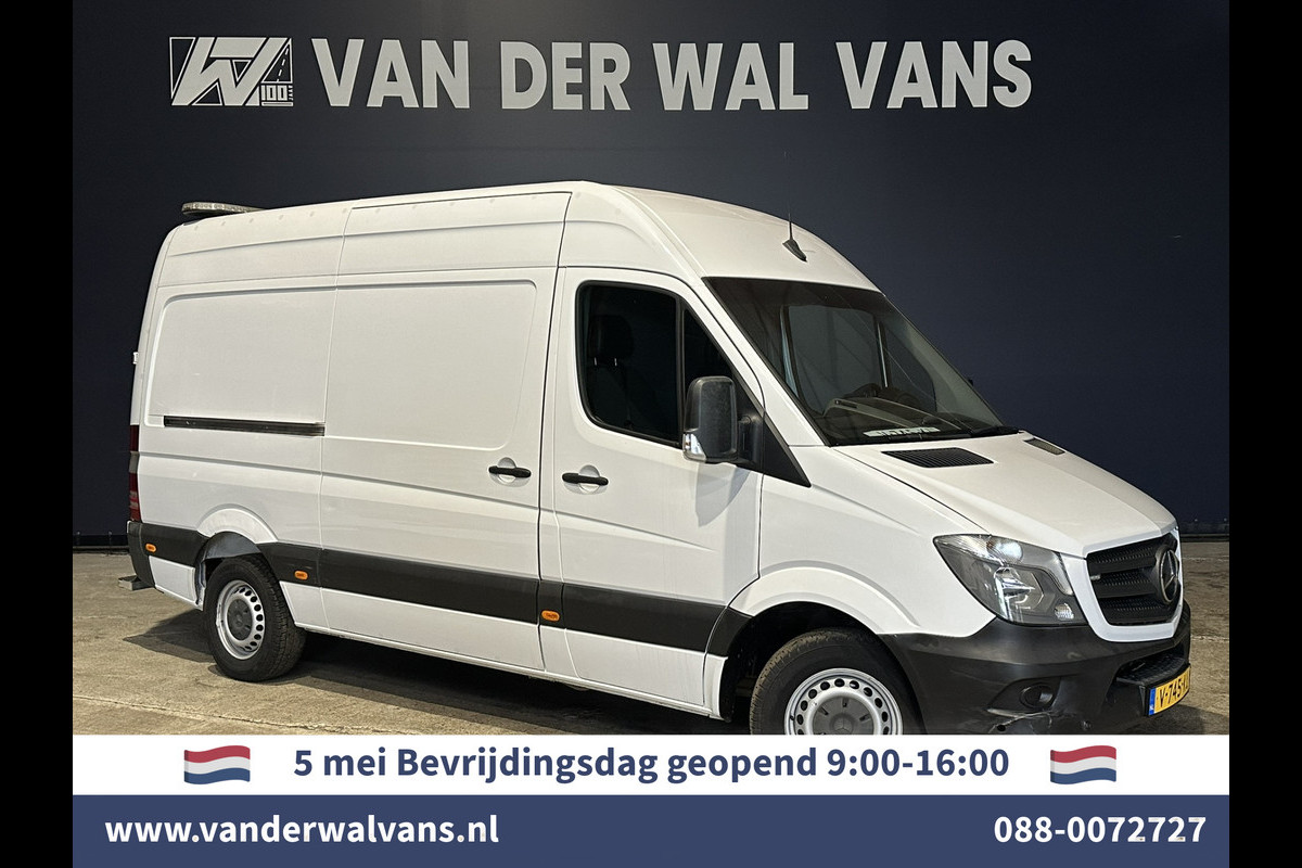 Mercedes-Benz Sprinter 316 CDI 164pk L2H2 Euro6 RIJKLAAR Airco | 2800kg trekhaak | Navigatie | Cruisecontrol, Parkeersensoren Mercedes-Benz Sprinter 316 CDI 164pk L2H2 Euro6 RIJKLAAR Airco | 2800kg trekhaak | Navigatie | Cruisecontrol, Parkeersensoren