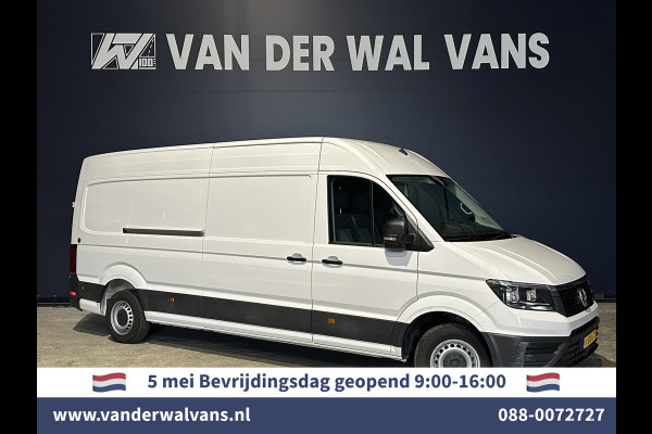 Volkswagen Crafter 2.0 TDI 141pk Automaat L4H3 L3H2 Euro6 Airco | Camera | Apple Carplay | Cruisecontrol Android Auto, Stoelverwarming, Bijrijdersbank, 3000kg trekvermogen