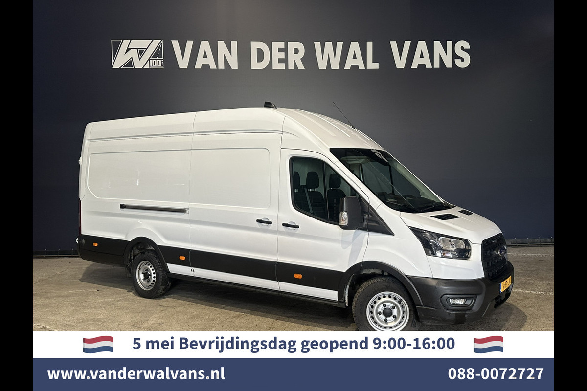 Ford Transit 2.0 TDCI 131pk L4H3 Fabrieksgarantie Euro6 Airco | Camera | Navigatie | Cruisecontrol | Parkeersensoren | Apple Carplay Android Auto, Bijrijdersbank, 2800kg trekvermogen Ford Transit 2.0 TDCI 131pk L4H3 Fabrieksgarantie Euro6 Airco | Camera | Navigatie | Cruisecontrol | Parkeersensoren | Apple Carplay Android Auto, Bijrijdersbank, 2800kg trekvermogen