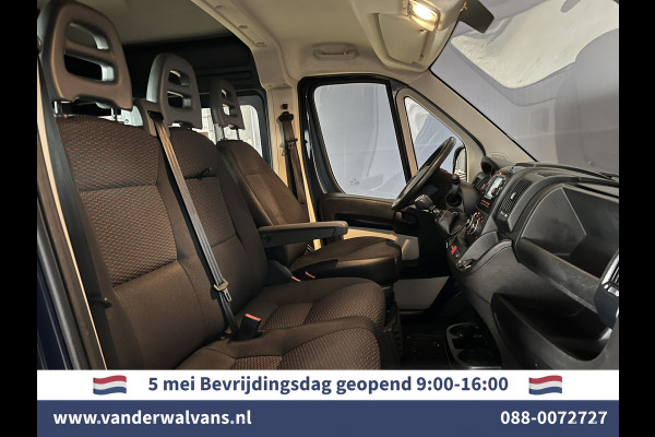 Peugeot Boxer 2.0 BlueHDI 131pk L2H2 Dubbele Cabine Euro6 Airco | 6-Zits | 2500kg Trekhaak | camera, navigatie, LED, cruiscontrol, parkeersensoren