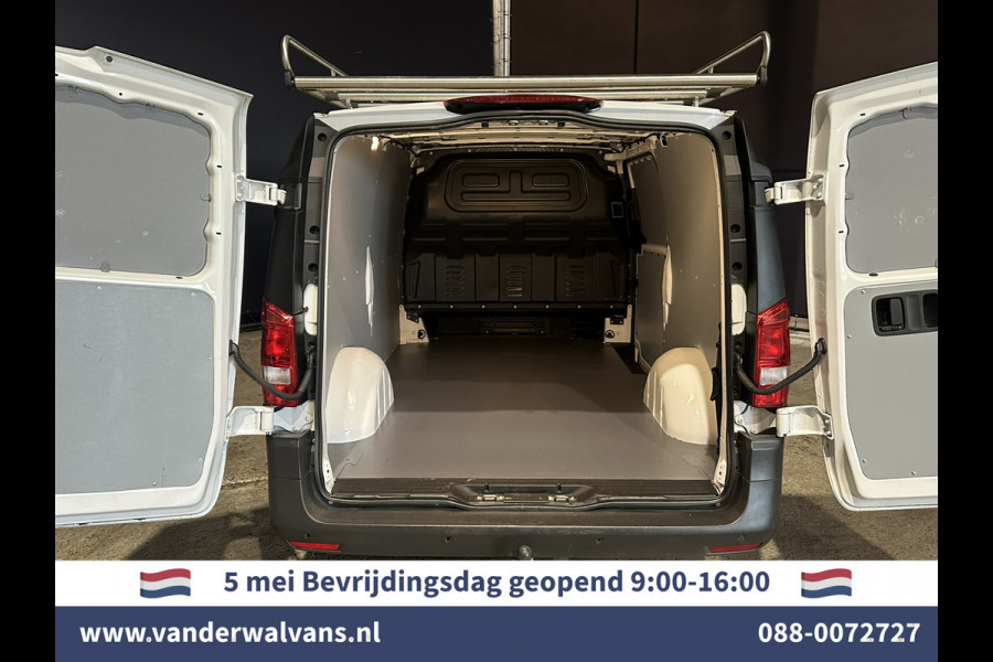 Mercedes-Benz Vito 116 CDI 164pk L3H1 Euro6 Airco | Navigatie | Camera | Imperiaal | Trekhaak Apple Carplay, Android Auto, Cruisecontrol, Parkeersensoren