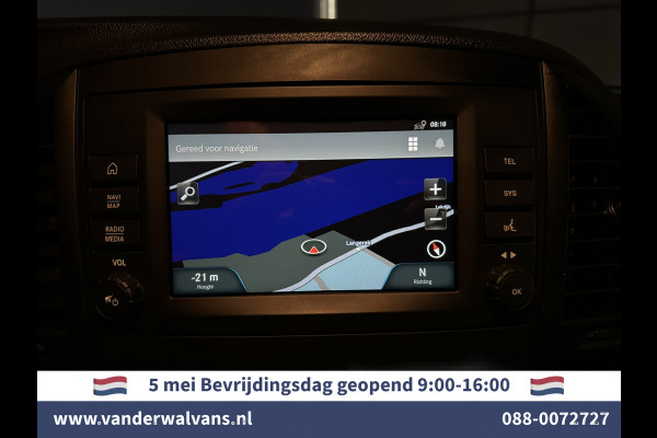 Mercedes-Benz Vito 116 CDI 164pk L3H1 Euro6 Airco | Navigatie | Camera | Imperiaal | Trekhaak Apple Carplay, Android Auto, Cruisecontrol, Parkeersensoren