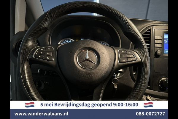 Mercedes-Benz Vito 116 CDI 164pk L3H1 Euro6 Airco | Navigatie | Camera | Imperiaal | Trekhaak Apple Carplay, Android Auto, Cruisecontrol, Parkeersensoren