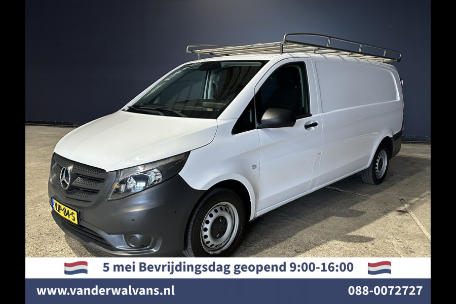 Mercedes-Benz Vito 116 CDI 164pk L3H1 Euro6 Airco | Navigatie | Camera | Imperiaal | Trekhaak Apple Carplay, Android Auto, Cruisecontrol, Parkeersensoren