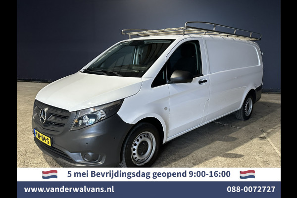 Mercedes-Benz Vito 116 CDI 164pk L3H1 Euro6 Airco | Navigatie | Camera | Imperiaal | Trekhaak Apple Carplay, Android Auto, Cruisecontrol, Parkeersensoren