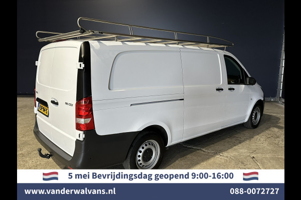 Mercedes-Benz Vito 116 CDI 164pk L3H1 Euro6 Airco | Navigatie | Camera | Imperiaal | Trekhaak Apple Carplay, Android Auto, Cruisecontrol, Parkeersensoren