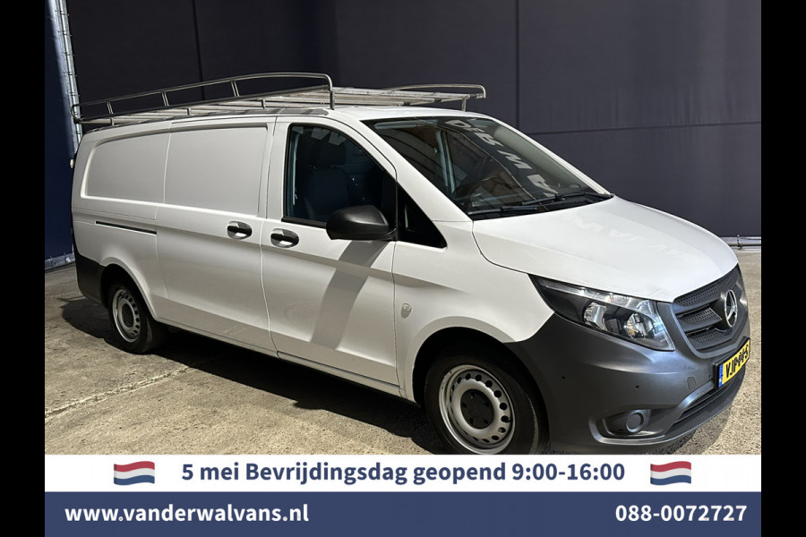 Mercedes-Benz Vito 116 CDI 164pk L3H1 Euro6 Airco | Navigatie | Camera | Imperiaal | Trekhaak Apple Carplay, Android Auto, Cruisecontrol, Parkeersensoren