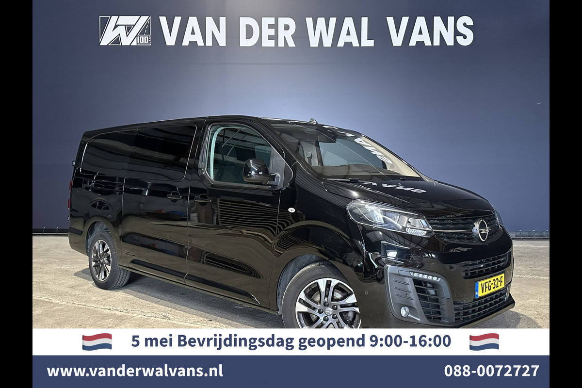 Opel Vivaro 2.0 CDTI 150pk L3H1 Dubbele Cabine Euro6 Airco | Camera | Navigatie | 5-zits | 2500kg Trekhaak Apple Carplay, Android Auto, Cruisecontrol, LM Velgen, Parkeersensoren Opel Vivaro 2.0 CDTI 150pk L3H1 Dubbele Cabine Euro6 Airco | Camera | Navigatie | 5-zits | 2500kg Trekhaak Apple Carplay, Android Auto, Cruisecontrol, LM Velgen, Parkeersensoren