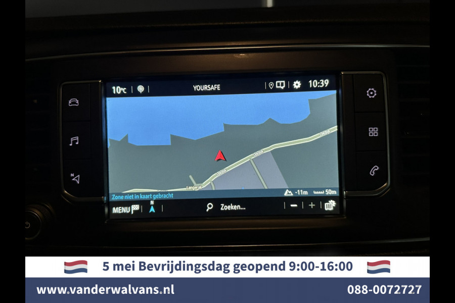 Opel Vivaro 2.0 CDTI 150pk L3H1 Dubbele Cabine Euro6 Airco | Camera | Navigatie | 5-zits | 2500kg Trekhaak Apple Carplay, Android Auto, Cruisecontrol, LM Velgen, Parkeersensoren