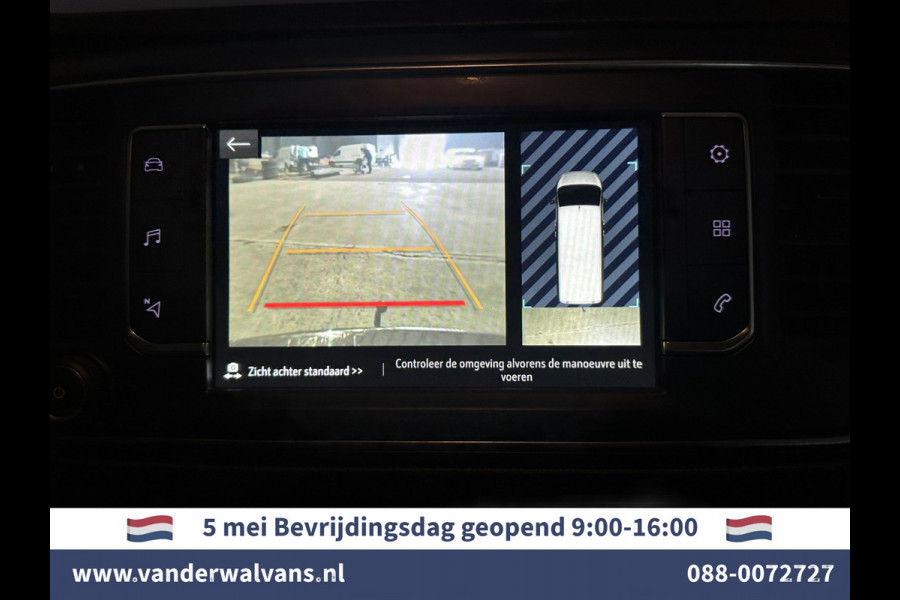 Opel Vivaro 2.0 CDTI 150pk L3H1 Dubbele Cabine Euro6 Airco | Camera | Navigatie | 5-zits | 2500kg Trekhaak Apple Carplay, Android Auto, Cruisecontrol, LM Velgen, Parkeersensoren