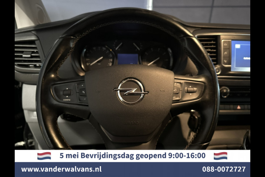 Opel Vivaro 2.0 CDTI 150pk L3H1 Dubbele Cabine Euro6 Airco | Camera | Navigatie | 5-zits | 2500kg Trekhaak Apple Carplay, Android Auto, Cruisecontrol, LM Velgen, Parkeersensoren