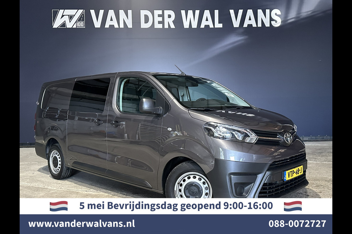 Toyota ProAce 2.0 D-4D 145pk L3H1 Dubbele Cabine Euro6 *Rijklaar* Airco | 6-Zits | Navigatie | Apple Carplay | Android Auto Cruisecontrol, Parkeersensoren Toyota ProAce 2.0 D-4D 145pk L3H1 Dubbele Cabine Euro6 *Rijklaar* Airco | 6-Zits | Navigatie | Apple Carplay | Android Auto Cruisecontrol, Parkeersensoren
