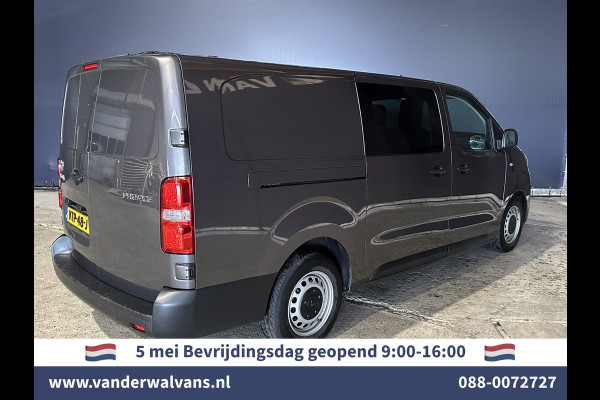 Toyota ProAce 2.0 D-4D 145pk L3H1 Dubbele Cabine Euro6 *Rijklaar* Airco | 6-Zits | Navigatie | Apple Carplay | Android Auto Cruisecontrol, Parkeersensoren