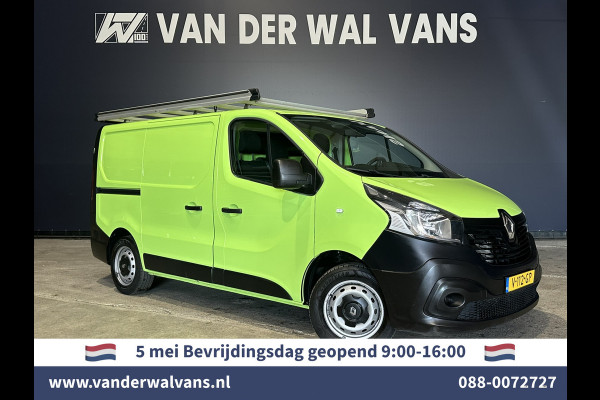 Renault Trafic 1.6 dCi L1H1 Euro6 Airco | Navigatie | Imperiaal | Cruisecontrol | Trekhaak | Parkeersensoren, Bijrijdersbank