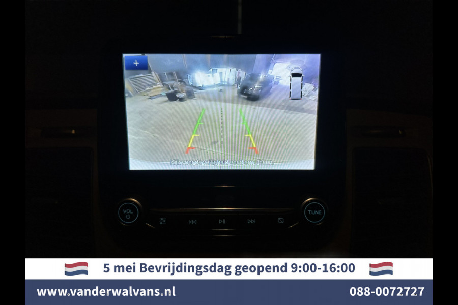 Ford Transit 2.0 TDCI 131pk L3H2 Euro6 Airco | Camera | Navigatie | Android Auto | Cruisecontrol Parkeersensoren, Stoelverwarming, Verwarmde voorruit, Elektrisch verstelbare bestuurdersstoel, Bijrijdersbank