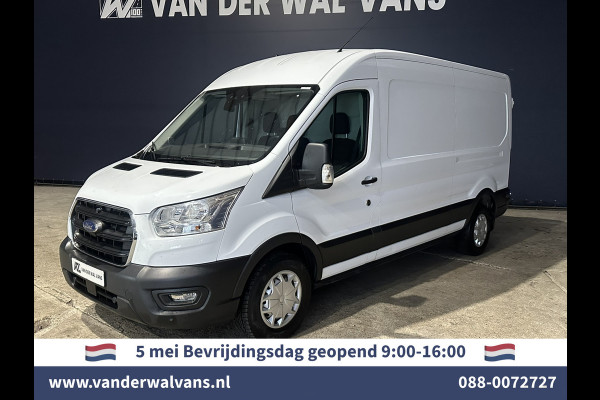 Ford Transit 2.0 TDCI 131pk L3H2 Euro6 Airco | Camera | Navigatie | Android Auto | Cruisecontrol Parkeersensoren, Stoelverwarming, Verwarmde voorruit, Elektrisch verstelbare bestuurdersstoel, Bijrijdersbank